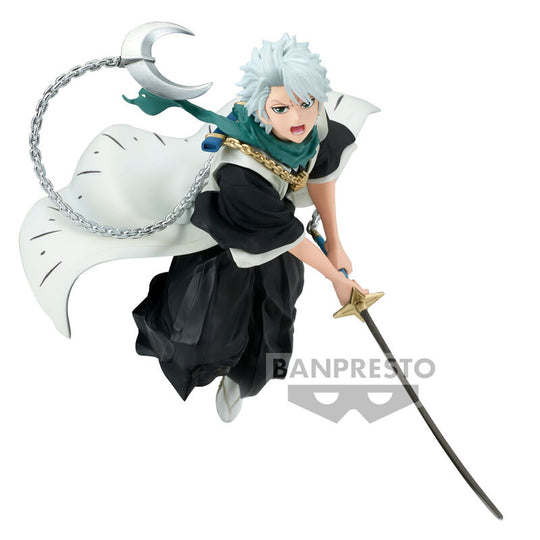 Figurine Bleach Toushiro Hitsugaya Vibration Stars vue de face avec détails précis et couleurs vives