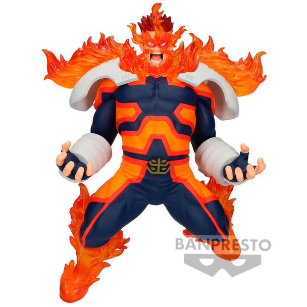 Figurine Endeavor My Hero Academia 17 cm vue de face avec détails précis et couleurs vives