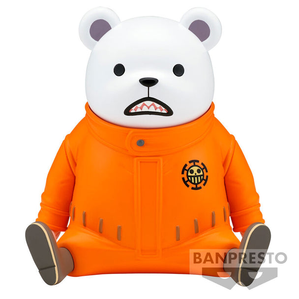 Figurine Bepo Sofvimates One Piece de 11 cm vue de face avec détails précis
