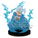 Figurine Monkey D Luffy Gear 5 WCF Special de 13cm avec socle, vue de face détaillée