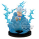 Figurine Monkey D Luffy Gear 5 WCF Special de 13cm avec socle, vue de face détaillée