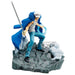 Figurine Trafalgar Law Senkozekkei de One Piece vue de face, hauteur 11cm avec base, détail soigné signé BANPRESTO
