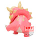 Vue latérale de la figurine Crayon Shinchan Bochan Triceratops, détails soignés et couleurs vives sur 16 cm