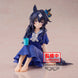 Profil latéral de la figurine Verxina Umamusume Pretty Derby montrant la posture détendue