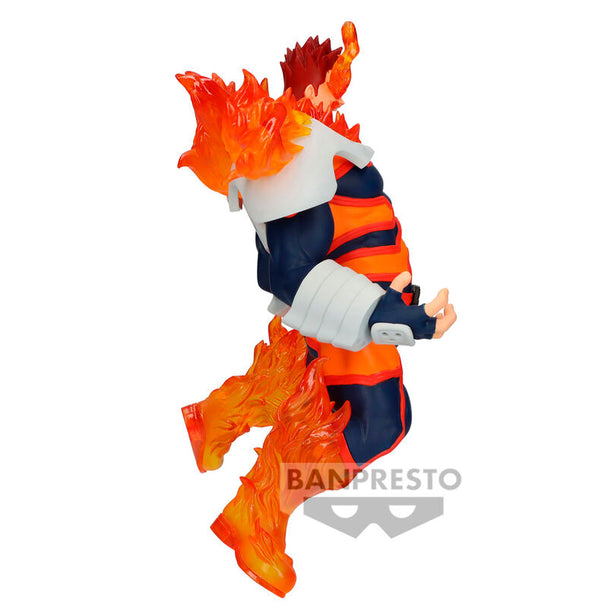 Photo rapprochée de la figurine Endeavor montrant la texture et la finition BANPRESTO