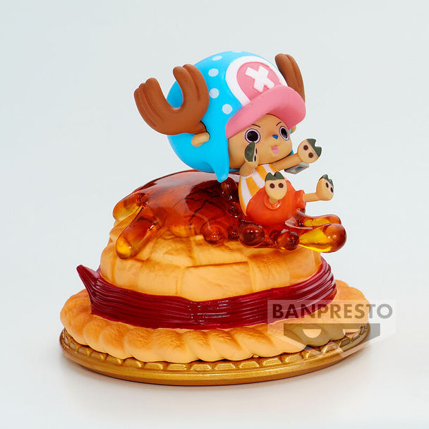 Zoom sur la figurine BANPRESTO One Piece Paldoce ver. A montrant la finition et les textures réalistes
