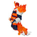 Figurine Endeavor en position dynamique sur socle, parfaite pour collectionneurs manga