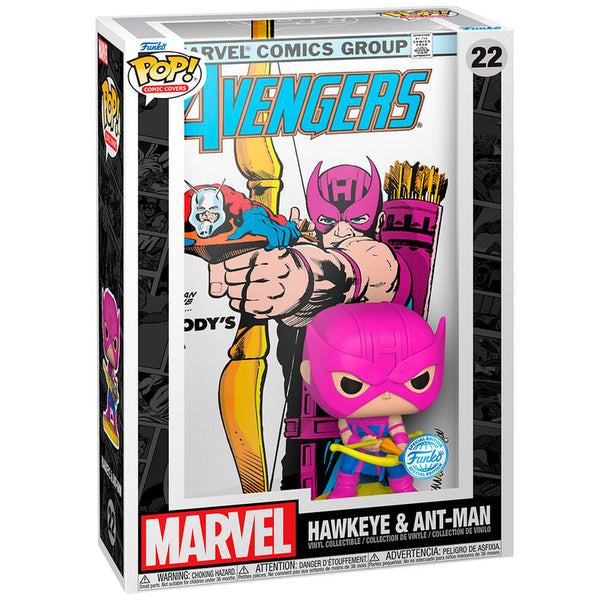 Figurine POP FUNKO Marvel Avengers Hawkeye en édition exclusive, vue de face avec détails précis