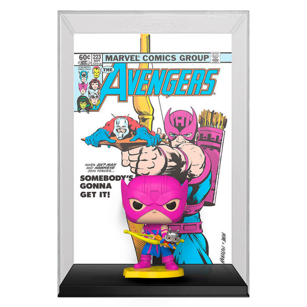 Figurine POP FUNKO Marvel Avengers Ant-Man en édition exclusive, présentation de profil avec couleurs vives