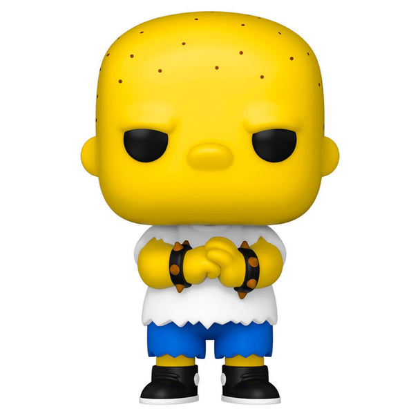 Vue rapprochée de la figurine Funko POP Kearney des Simpsons, montrant les détails précis et les couleurs vives