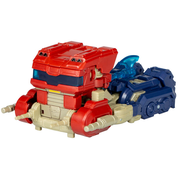 Transformers Optimus Prime en mode camion cybertronien, prêt à l'action avec finition réaliste