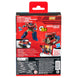 Figurine Optimus Prime Deluxe Class posée sur un fond neutre montrant ses articulations