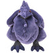 Peluche Corviknight JAZWARES montrant la texture douce et les ailes déployées en détail