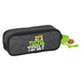 Trousse Ninja Turtles SAFTA avec poignée latérale et compartiments ouverts pour organiser stylos et accessoires