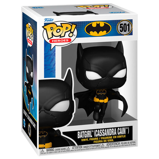 Figurine Funko POP Batman Batgirl Cassandra Cain en vinyle de 9 cm dans sa boîte cadeau originale