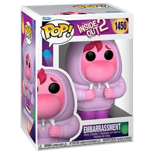 Figurine Funko POP Embarrassment Inside Out 2 en vinyle de 9 cm dans sa boîte cadeau officielle