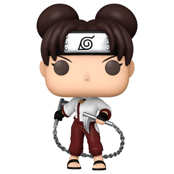 Packaging de la figurine Funko POP Tenten Naruto Shippuden montrant la boîte collector avec logo officiel et design attractif.