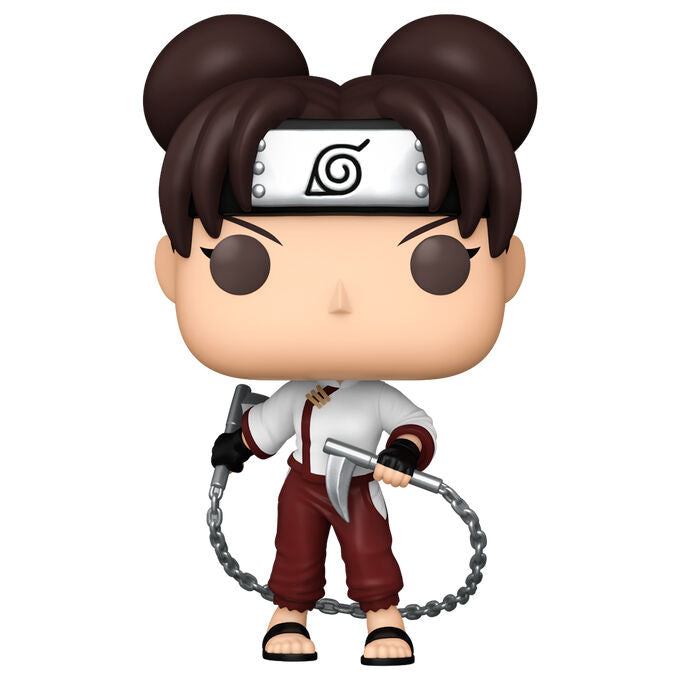 Packaging de la figurine Funko POP Tenten Naruto Shippuden montrant la boîte collector avec logo officiel et design attractif.
