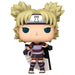 Vue rapprochée de la figurine Funko POP Temari Naruto Shippuden montrant les détails soignés du vinyle
