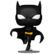 Détail de la figurine Funko POP Batgirl Cassandra Cain avec costume noir et logo jaune DC Comics