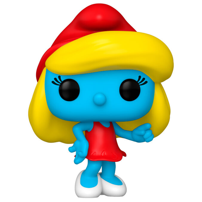 Collection complète avec figurine Smurfette POP et accessoires dans leur emballage d'origine