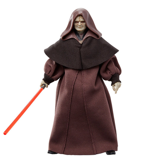 Détail du visage de la figurine Darth Sidious 15cm Star Wars Revenge of the Sith par HASBRO