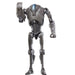 Figurine Super Battle Droid en position de combat avec armes incluses