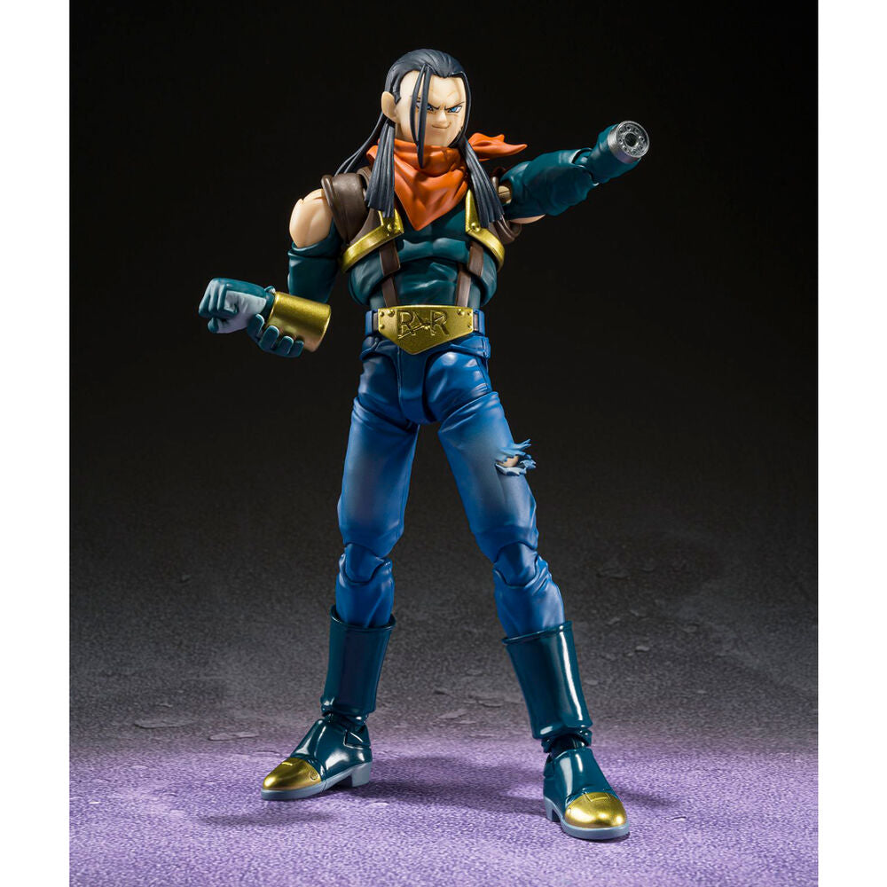 Packaging officiel TAMASHII NATIONS de la figurine Dragon Ball GT Super Android 17