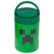 Lunch box Minecraft Creeper 500ml vue de face avec design vert et noir distinctif