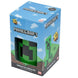 Photo de la lunch box Minecraft Creeper posée sur une table, illustrant son usage pratique au quotidien