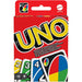 Boîte du jeu de cartes UNO Classic de la marque MATTEL avec un design coloré et attractif