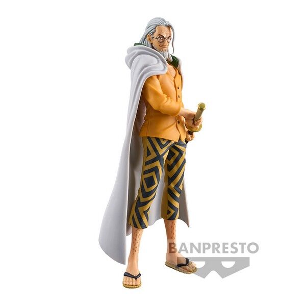 Détail de la figurine Silvers Rayleigh BANPRESTO montrant les finitions soignées et les couleurs vives