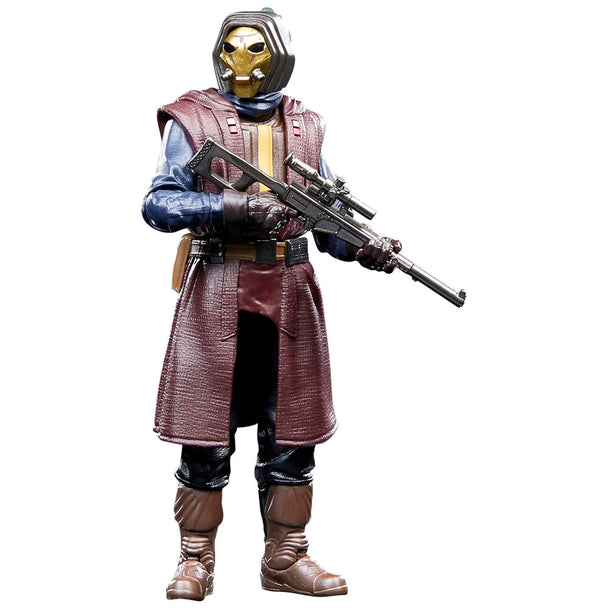 Détail du visage et casque de la figurine Pyke Soldier de 15cm par HASBRO