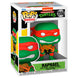 Figurine Funko POP de Raphael des Tortues Ninja en vinyle 9 cm avec son bandeau rouge et son arme saisie