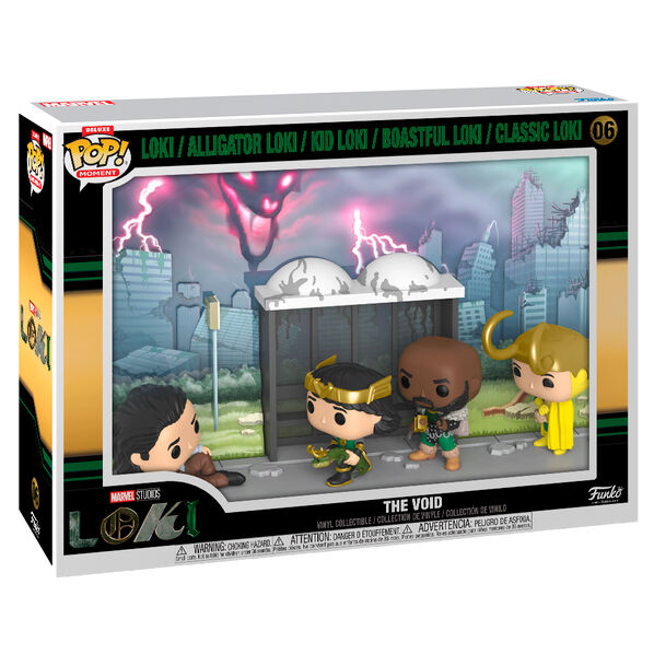 Figurine POP Moments Deluxe The Void de FUNKO en vue de face avec détails soignés et couleurs vives.
