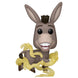 Vue rapprochée de la figurine Funko POP Donkey avec ses détails colorés et son expression joyeuse