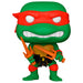 Boîte cadeau de la figurine Funko POP Raphael des Tortues Ninja montrant le packaging officiel et le personnage visible