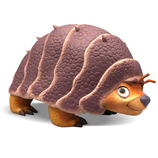 Figurine Tuk Tuk de 8cm issue du film Disney Raya and The Last Dragon par BULLYLAND, vue de face avec détails soignés.