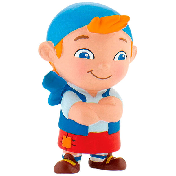 Figurine Disney Peter Pan Cubby de 4,5 cm par BULLYLAND vue de face avec détails colorés et finition soignée