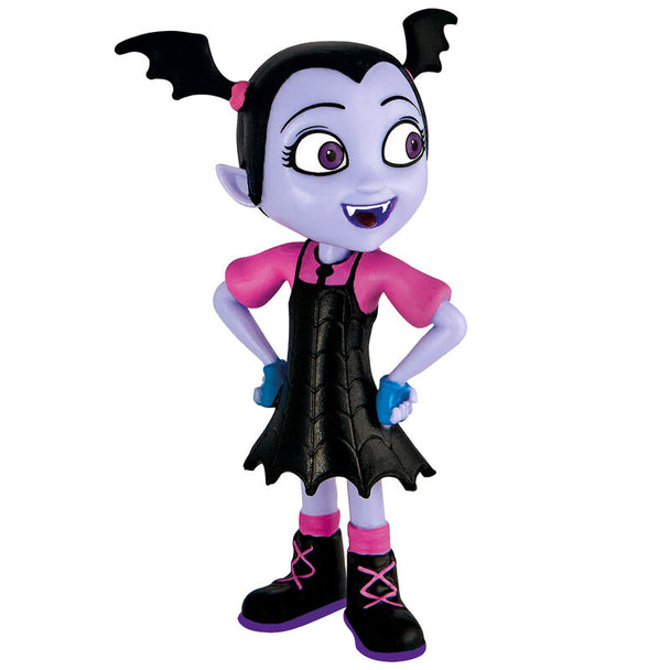 Figurine Disney Vampirina Hauntley de 7 cm en plastique peint avec détails soignés, vue de face.