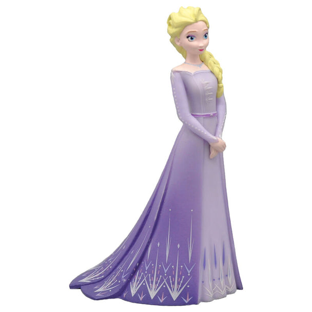 Figurine Elsa Frozen 2 de BULLYLAND mesurant 10 cm avec détails soignés et peinture de qualité.