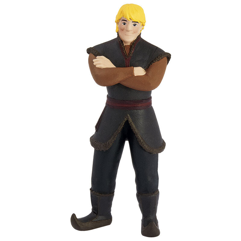 Figurine Kristoff 10cm de Disney Frozen 2 par BULLYLAND avec détails précis et couleurs vives.