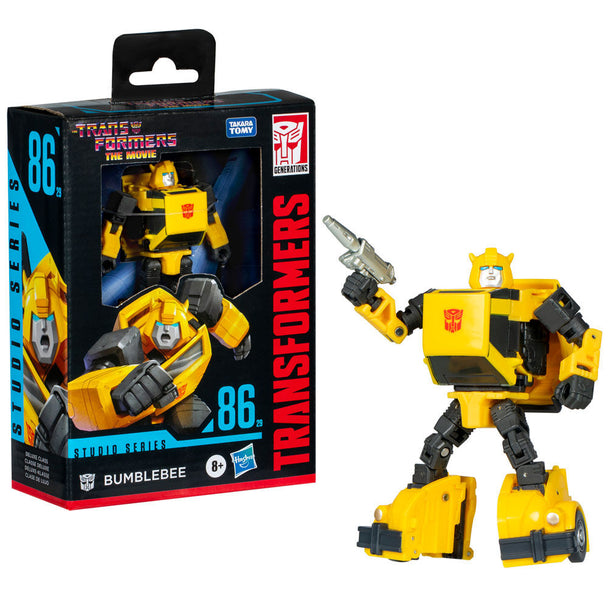 Figurine Bumblebee Studio Series 11cm en mode robot avec détails articulés