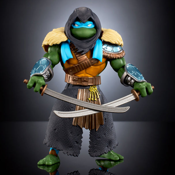 Figurine He-Man articulée de 14cm de la série Masters of the Universe Turtles of Grayskull