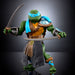 Zoom sur les articulations de la figurine Leonardo de la collection MOTU Origins 14cm