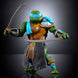 Zoom sur les articulations de la figurine Leonardo de la collection MOTU Origins 14cm