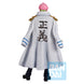 Zoom sur le visage expressif de la figurine Koby Ichibansho One Piece 24cm avec finition soignée