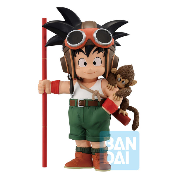 Figurine Son Goku enfant de 15cm de la Snap Collection Dragon Ball Z vue de face avec détails colorés