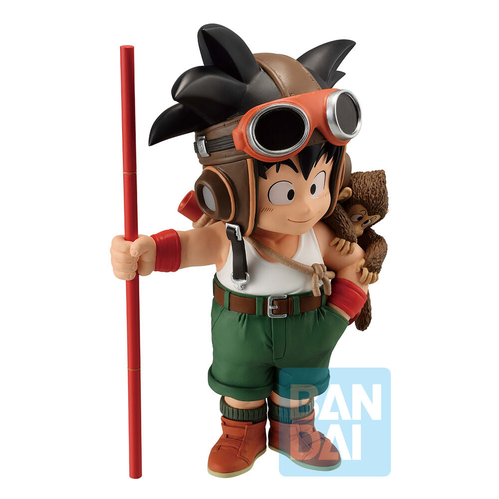 Vue arrière de la figurine Son Goku Snap Collection montrant les détails du costume et la sculpture précise