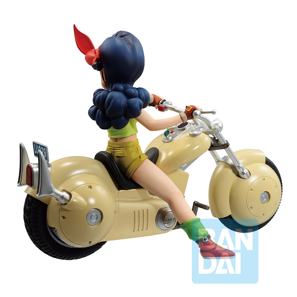 Zoom sur le visage expressif de la figurine Dragon Ball Z Lunch Ichibansho de 14cm